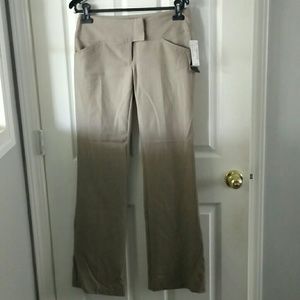 Beige/tan office pants (juniors size 3)